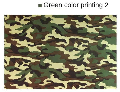 Camouflage Fabric By The Meter for Clothing Coats Pants Sewing Printed Outdoor Cloth Medium-thick Summer Diy Textile Blue-green