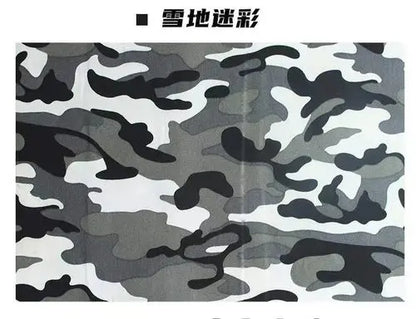 Camouflage Fabric By The Meter for Clothing Coats Pants Sewing Printed Outdoor Cloth Medium-thick Summer Diy Textile Blue-green