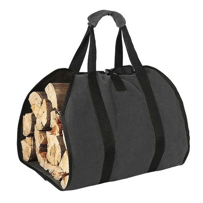 Tote Firewood Storage Bag Supplies Supersized Canvas Firewood Carrier Log Carrying Bag Handbags Wood for Log Carrier Fireplace