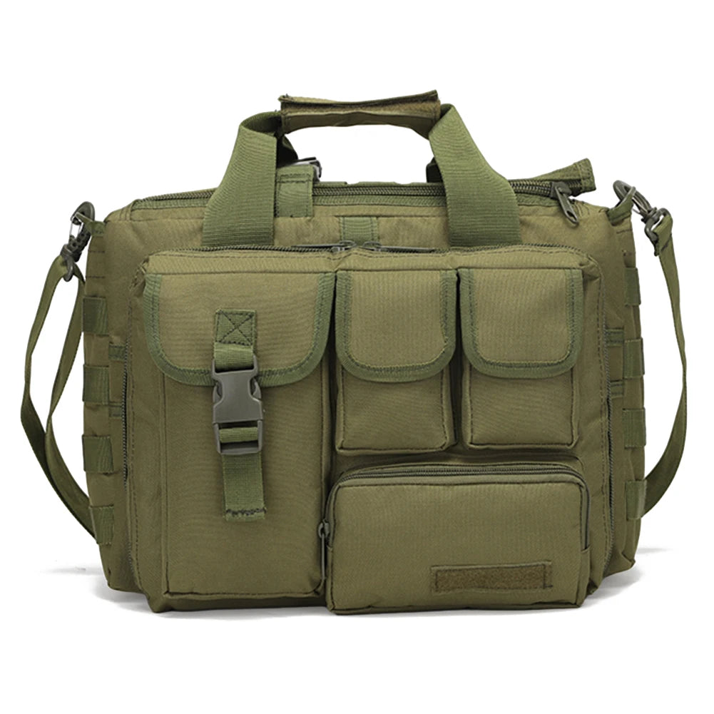 Tactical Messenger Bag Mult-Pockets Military Sling Shoulder Bag Multi-functional MOLLE for Hunting Climbing Cycling