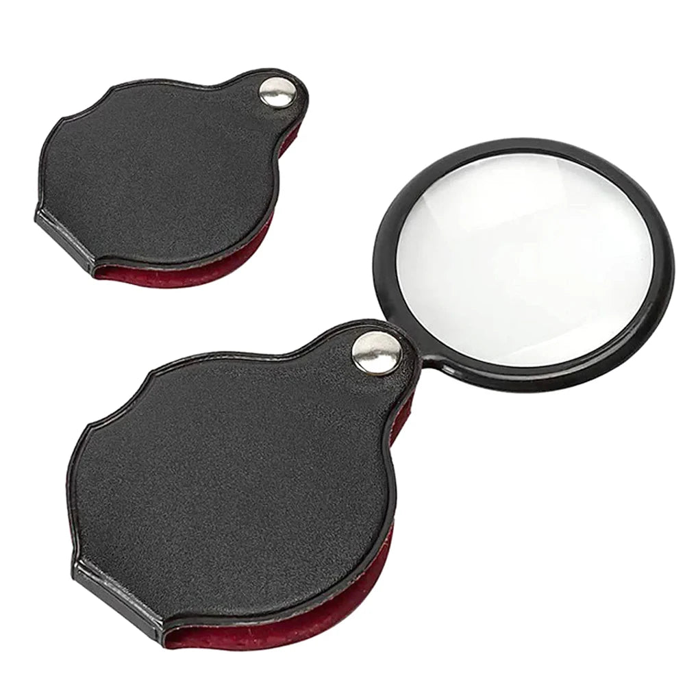 10X Magnifying Glasses For Kids Senior Pocket Magnifier For Reading Close Work Mini Folding Magnifying Magnify Glass