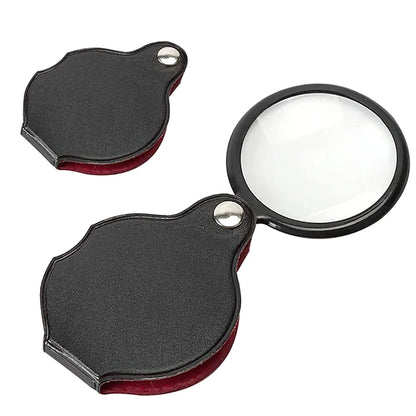 10X Magnifying Glasses For Kids Senior Pocket Magnifier For Reading Close Work Mini Folding Magnifying Magnify Glass
