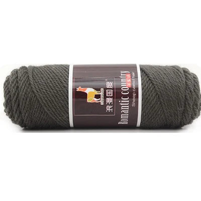 TPRPYN 1pc 100g Alpaca wool Soft Warm Knitting Worsted Alpaca Wool Crochet Yarn Thread Scarves Gloves Handcraft Pure Multic