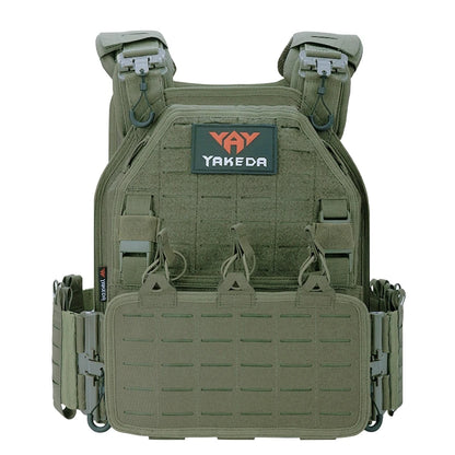 YAKEDA ATFG MOX CAMO Light Weight Quick Release Combat Plate Carrier 1000D Nylon Molle Chaleco Tactico Tactical Vest Hunting