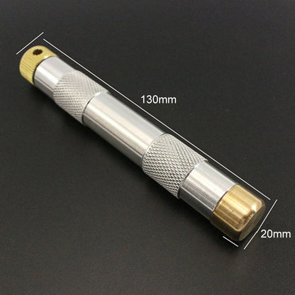 Brass Fire Starter Tube Practical Compression Fire Making Tools Durable Camping Ignition Piston Survival Tool Camping Equipment