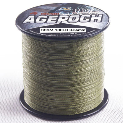 DORISEA agepoch 4 Strands 300M Braided Fishing Line Multifilament PE Fishing Wire