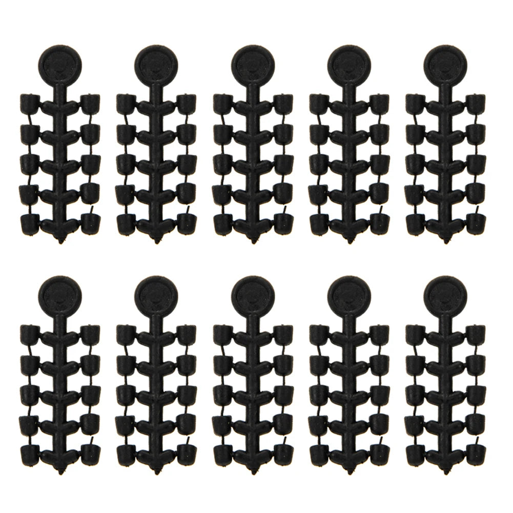 20 Pcs Fishing Screws 50 Pcs Hook Stop Hook Carp Fishing Accessories Hook Stops Beads for Carp Fish For Fishing Rig Boilies Fish