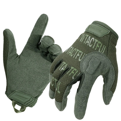 Tactical Full Finger Gloves Touch Screen Breathable Paintball Airsoft Shooting Hiking Combat Sport Hunting Bicycle Work Gear Men