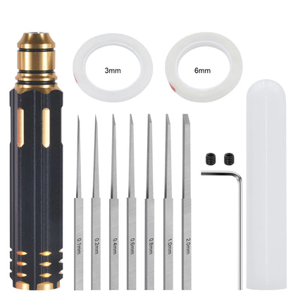 Model Carving Knifesharp Resin Carved Scribe Line Cutting Tool Wear Resistant Modeling Scriber For Engraving Carving Cutting Set
