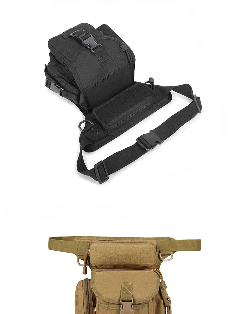 Sports Leg Bag with Multiple Functions for Photography and Training,Outdoor Tactical Waist Bag for Men and Women