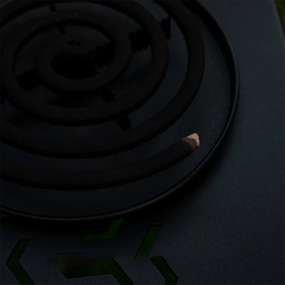 WELLHIKE Hollow Mosquitoes Coil Tray with Cover Repellent Incense Box Coil Burner Ultralight Gadgets for Outdoor Camping Hiking
