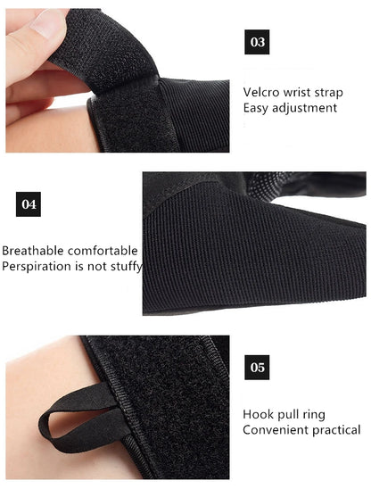 Mountaineering Outdoor Tactical Fingerless Gloves Hard Knuckle Paintball Airsoft Hunting Combat Riding Hiking Half Finger Glove