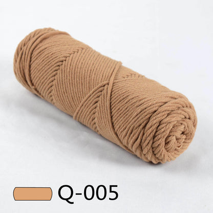 100g/pcs Chunky Yarn Wool Blends for Hand Knitting Handmade DIY Woven Scarf Thread Valentine's Cotton Gift Scarf Sweater Hats