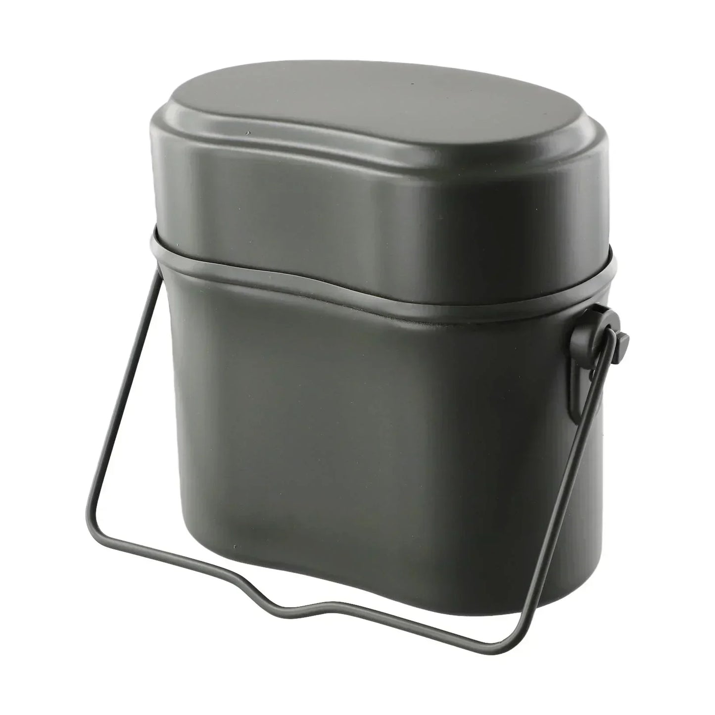 Portable Camping Mess Kits 3 In 1 Camping Cookware Cook Set Hiking Cookware Army Mess Kit Cook Mess Kits Lunch Boxes