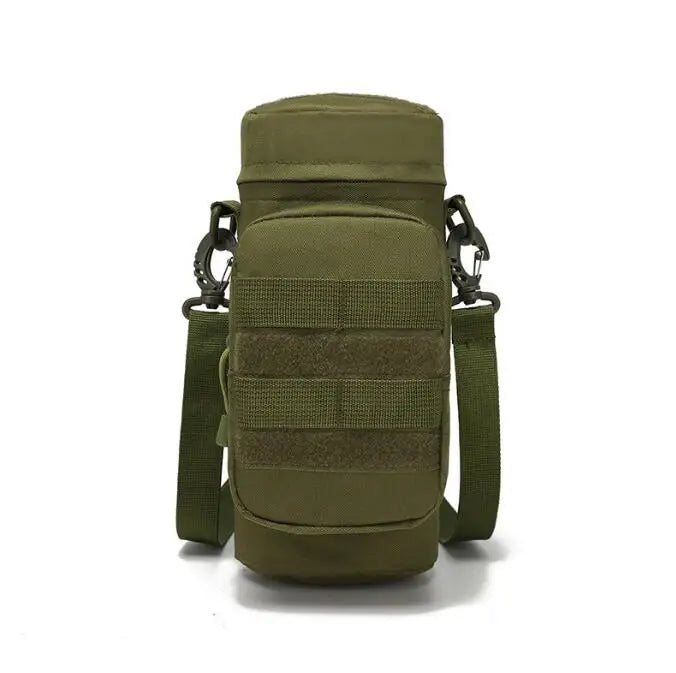 Tactical Molle Zipper Camo Water Bottle Pouches Small Mess Pouch Nylon Waterproof Waist Bag Outdoor Travel Sports Bottle Pouch