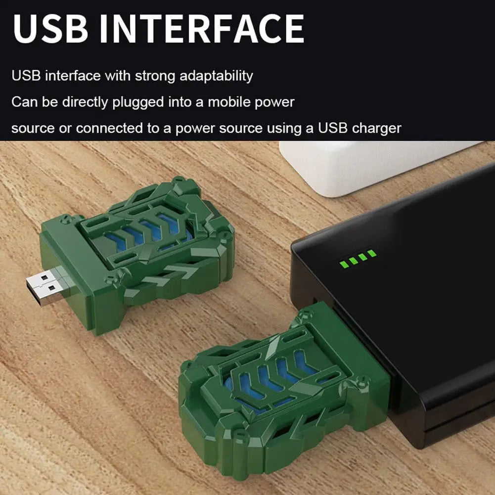 Portable USB Rechargeable Mosquito Repeller For Home,Wireless Adjustable Modes Indoor/Outdoor Cordless Bug Zapper V9H6