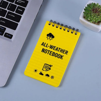 1pc Waterproof Pocket Notebook Tactical Mini Memo Pad With Lined Pages Spiral Notebook Mini Memo Pad Note Pads Office Supplies