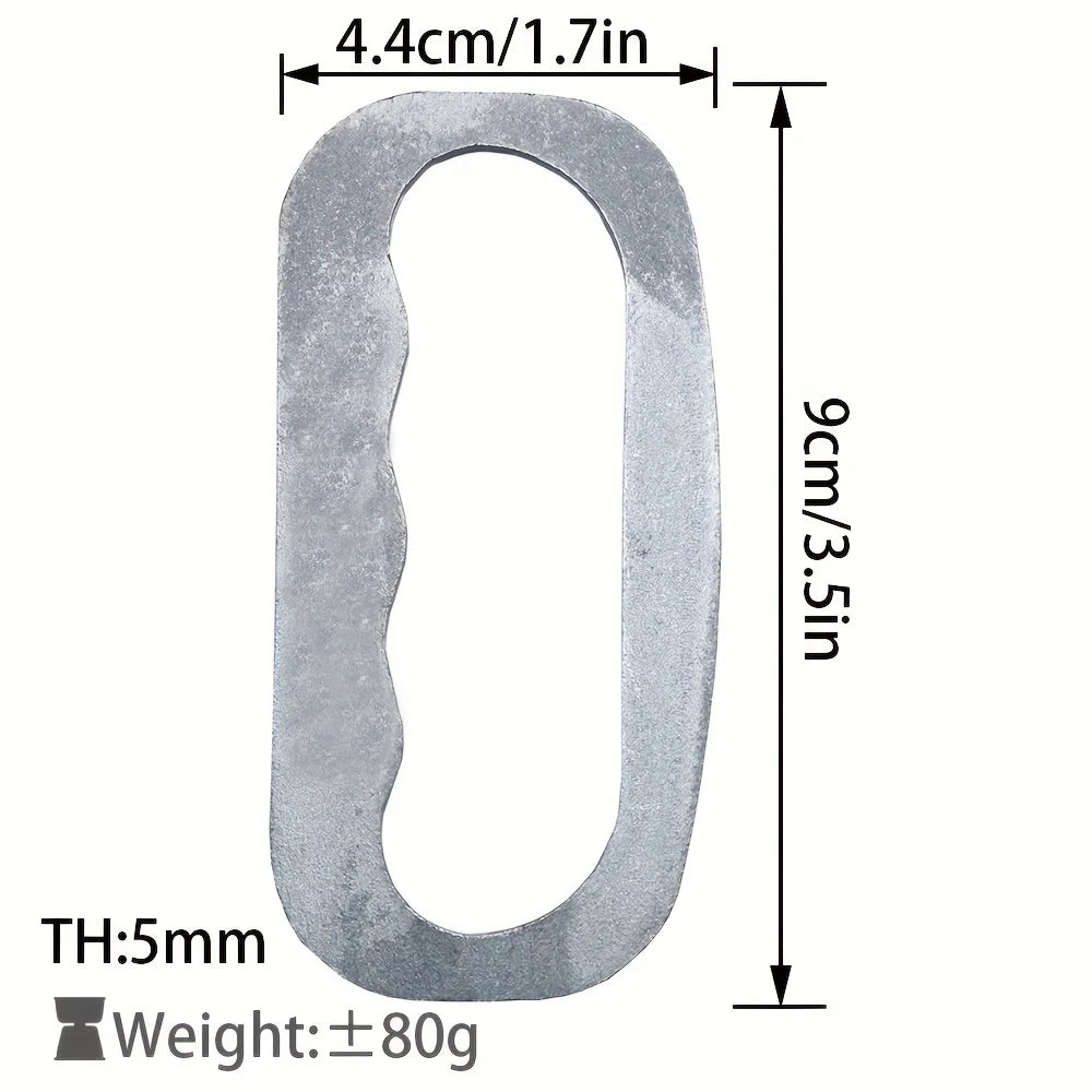 High Carbon Steel Flint Survival Fire Starter Tool Fire Striker Camping Fire Ignition Outdoor Fire Lighter Hiking