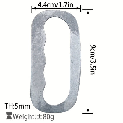 High Carbon Steel Flint Survival Fire Starter Tool Fire Striker Camping Fire Ignition Outdoor Fire Lighter Hiking
