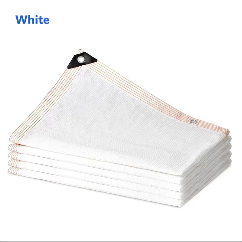 12 Pin Anti-UV HDPE Shading Net Garden Balcony Succulent Plant Sunshade Net Outdoor Swimming Pool Sun Shade Net Car Cover