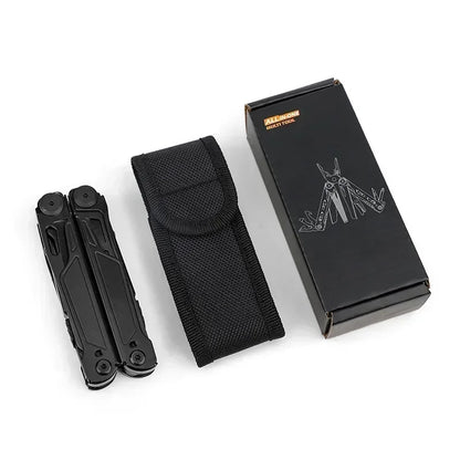 Multitool  18-in-1 EDC Pocket Knife Set with Wire Stripper, Pliers, and Pocket Clip, Gifts for Men, Stainless Steel Scissors
