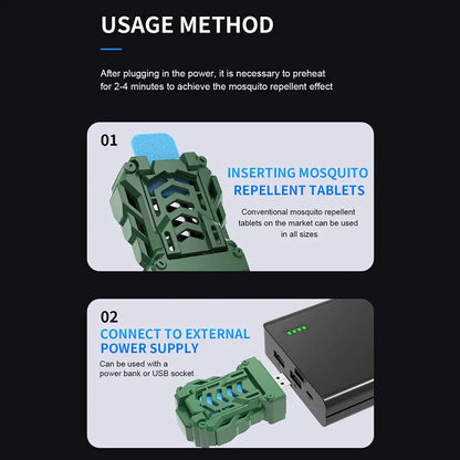 Portable USB Rechargeable Mosquito Repeller For Home,Wireless Adjustable Modes Indoor/Outdoor Cordless Bug Zapper V9H6