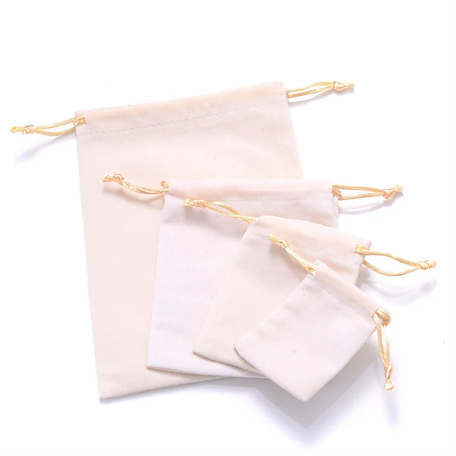10Pcs/Lot Drawstring Velvet Sachet 5x7/7x9/10x12/13x18cm Pouches Small Size Jewelry Gift Display Packing Bags Can Customized