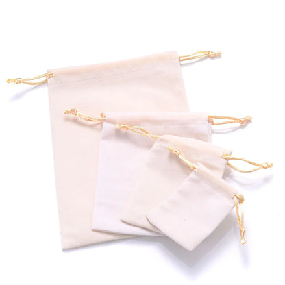 10Pcs/Lot Drawstring Velvet Sachet 5x7/7x9/10x12/13x18cm Pouches Small Size Jewelry Gift Display Packing Bags Can Customized