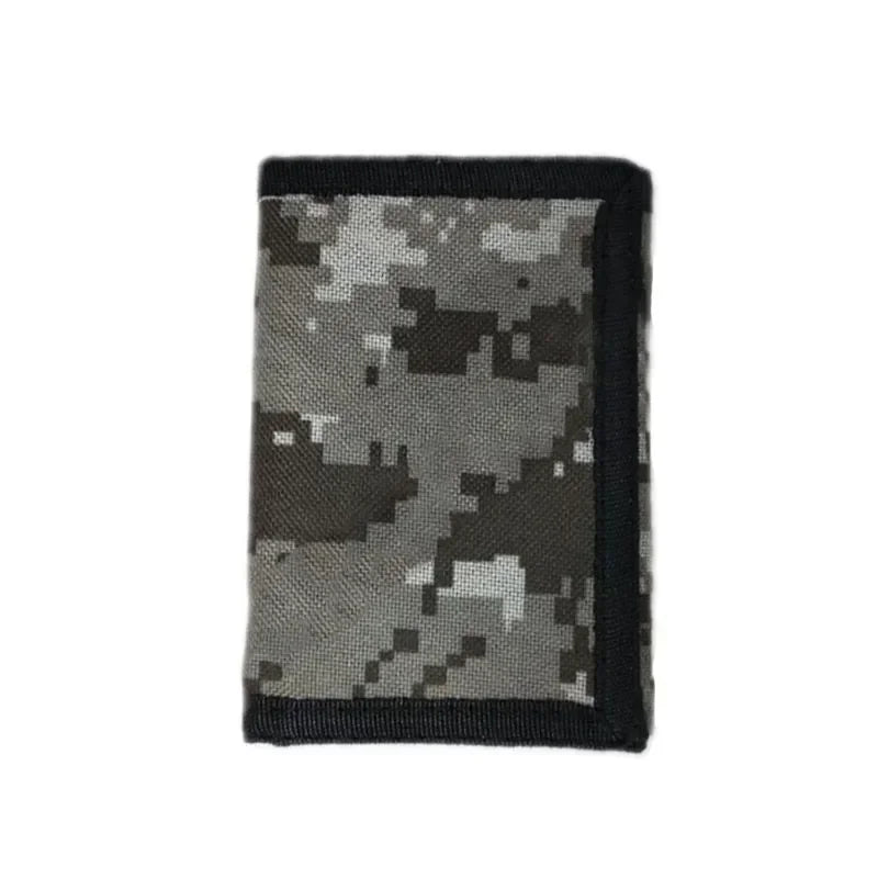 Trifold Casual Wallet for Male Men Women Young Novelty Money Bag Purse Zipped Coin ID Card Holder Pocket Kids