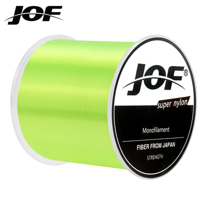 2024 Band New 500m Nylon Fishing Line Super Strong 4.4LB - 28.6LB 6 Colors Japan Monofilament Main Line Fishing Line Accessories