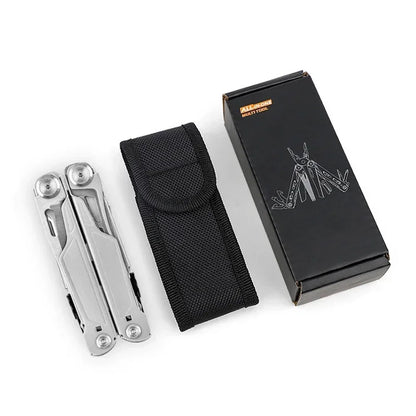 Multitool  18-in-1 EDC Pocket Knife Set with Wire Stripper, Pliers, and Pocket Clip, Gifts for Men, Stainless Steel Scissors