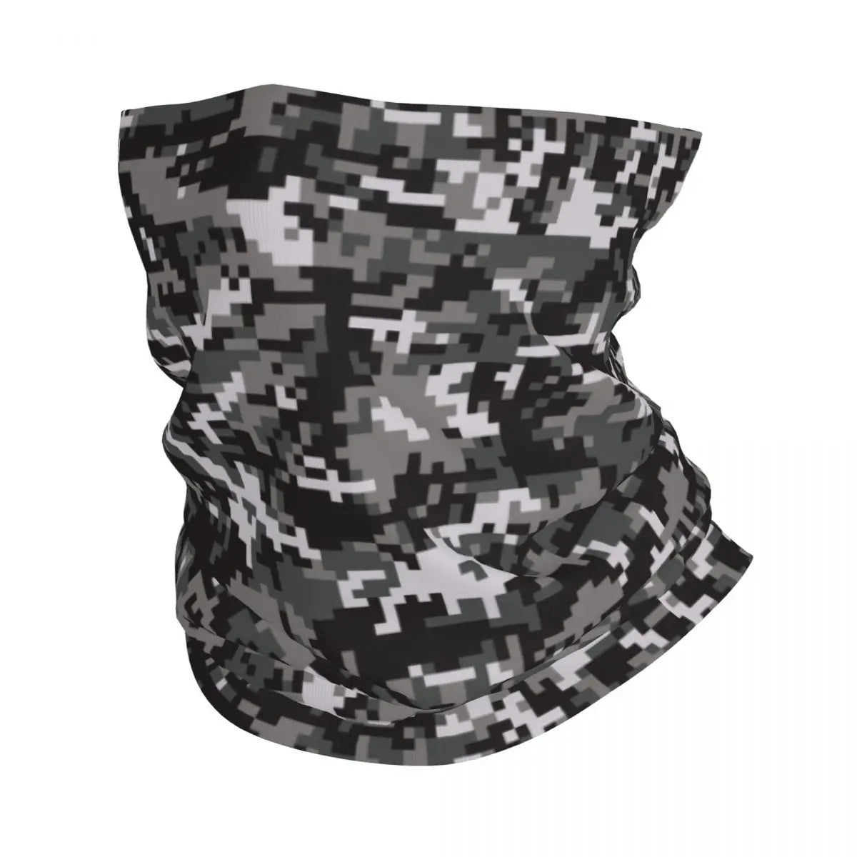 Custom Flecktarn Camo Bandana Neck Gaiter Windproof Face Scarf Cover Men Women Woodland Camouflage Headwear Tube Balaclava