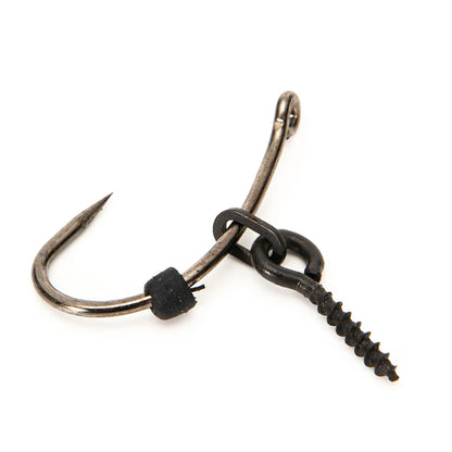20 Pcs Fishing Screws 50 Pcs Hook Stop Hook Carp Fishing Accessories Hook Stops Beads for Carp Fish For Fishing Rig Boilies Fish
