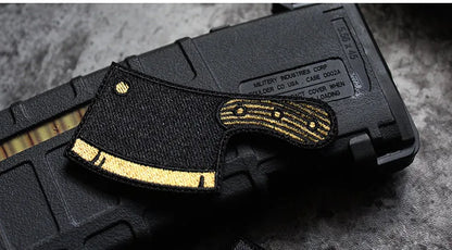 3D Embroidery Creative  Gold Coins and Stereo Eagles Armband  No Signal Woven With Hook Loop For Backpack Clothing Custom Patch