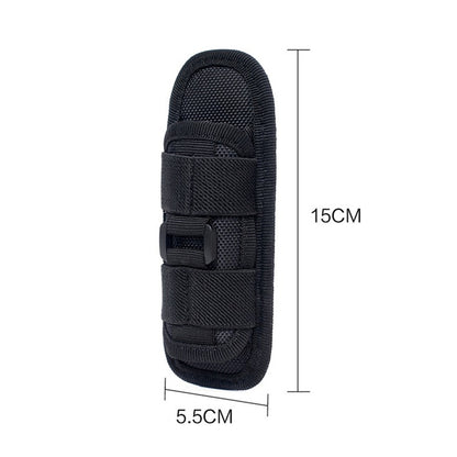 Tactical Flashlight Pouch Belt Torch Bag