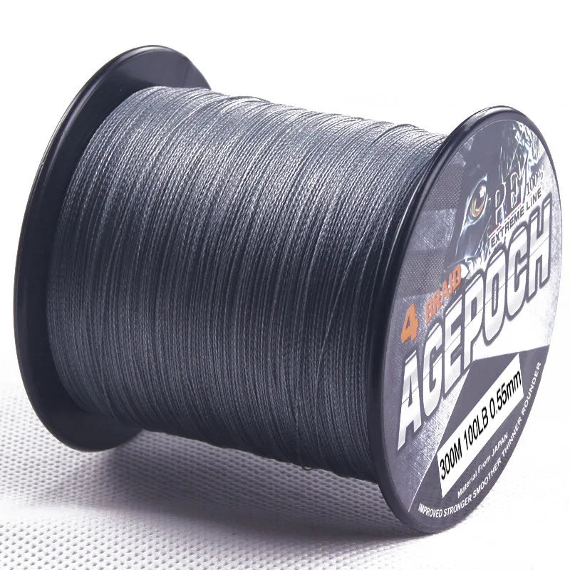DORISEA agepoch 4 Strands 300M Braided Fishing Line Multifilament PE Fishing Wire