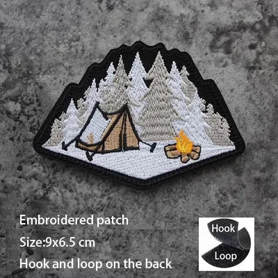 3D Embroidery Creative  Gold Coins and Stereo Eagles Armband  No Signal Woven With Hook Loop For Backpack Clothing Custom Patch