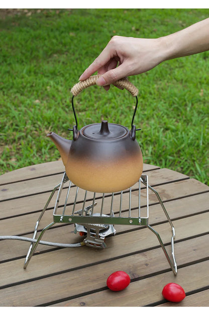 Folding Campfire Grill Stainless Steel Portable Multifunctional High Temperature Corrosion Resistance Outdoor Camping