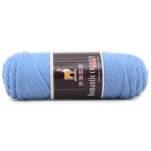 TPRPYN 1pc 100g Alpaca wool Soft Warm Knitting Worsted Alpaca Wool Crochet Yarn Thread Scarves Gloves Handcraft Pure Multic