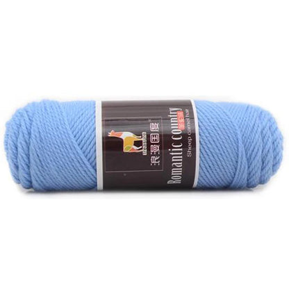 TPRPYN 1pc 100g Alpaca wool Soft Warm Knitting Worsted Alpaca Wool Crochet Yarn Thread Scarves Gloves Handcraft Pure Multic