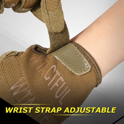 TouchScreen Tactical Gloves Camouflage Paintball Shooting Airsoft Combat Hunting Shock-proof Full Finger Glove Bicycle Men Women