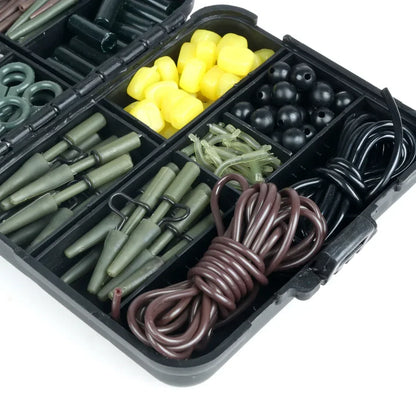Articulos De Pesca Carp Fishing Tackle Kit Anti Tangle Sleeves Hook Stop Beads Swivels All for Fishing Goods Accessories