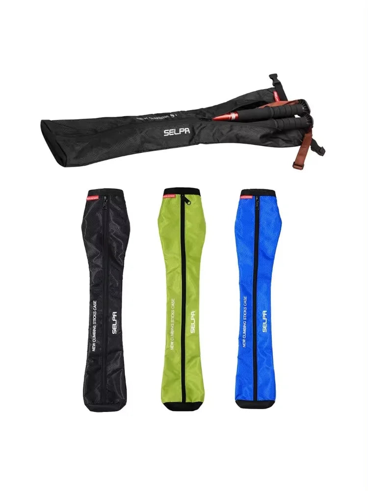 1PC Hiking Stick Carry Bag Waterproof Trekking Storage Case Walking Pole Bag 77x18cm