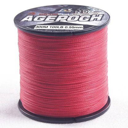 DORISEA agepoch 4 Strands 300M Braided Fishing Line Multifilament PE Fishing Wire