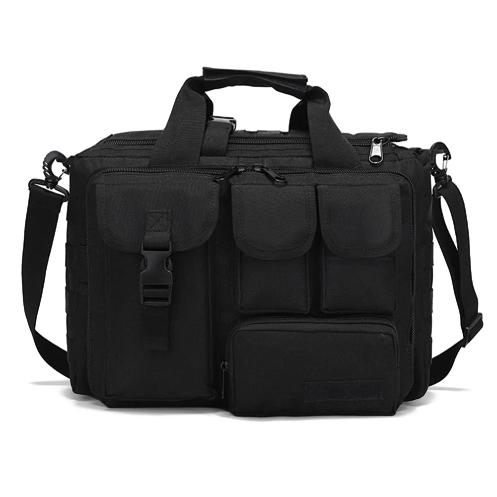 Tactical Messenger Bag Mult-Pockets Military Sling Shoulder Bag Multi-functional MOLLE for Hunting Climbing Cycling