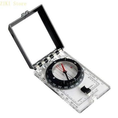 High Accuracy Compasses With Mirror Navigations Tool For Hiking Camping Variable Declination Practical Navigations Tool