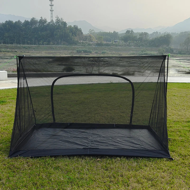 Premium Outdoor Mesh Tent for Camping, Hiking, and Festivals - Lightweight, Easy Setup, Insect-Proof Design,Mesh Tent for Hiking