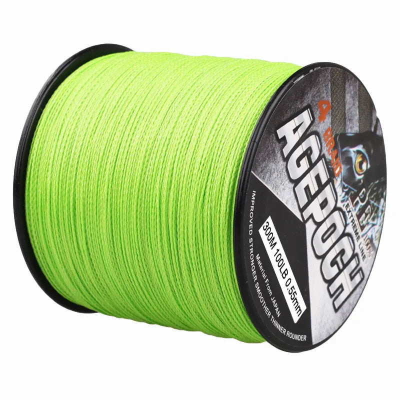 DORISEA agepoch 4 Strands 300M Braided Fishing Line Multifilament PE Fishing Wire