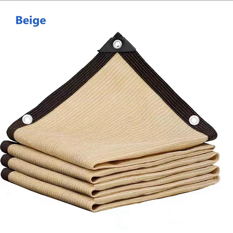 12 Pin Anti-UV HDPE Shading Net Garden Balcony Succulent Plant Sunshade Net Outdoor Swimming Pool Sun Shade Net Car Cover