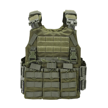 New Tatctical Hunting Vest Combat Carrier Molle Magazine Pouch Quick Release Comfort Lightweight Utility Cummerbund Paintball